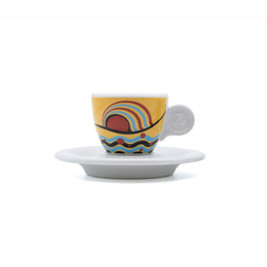 Espresskopp Lucaffé Yellow Fantasy "Gialla Fantasia" 6st