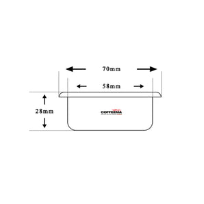 Filterkorg trippel 21g