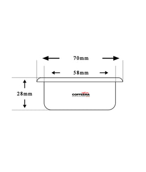 Filterkorg trippel 21g