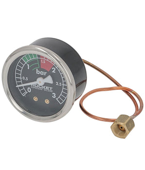 Manometer Ånga 0-3bar Rocket Espresso Evo V2 Svart A299905009